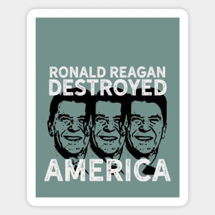 Ominous Reagan Statement Magnet